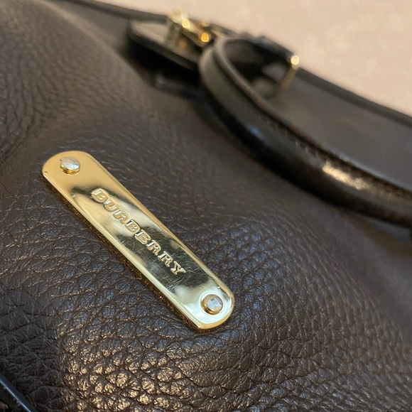 Burberry Orchard Bowling Handbag | Dark Chocolate - Picture 13 of 15